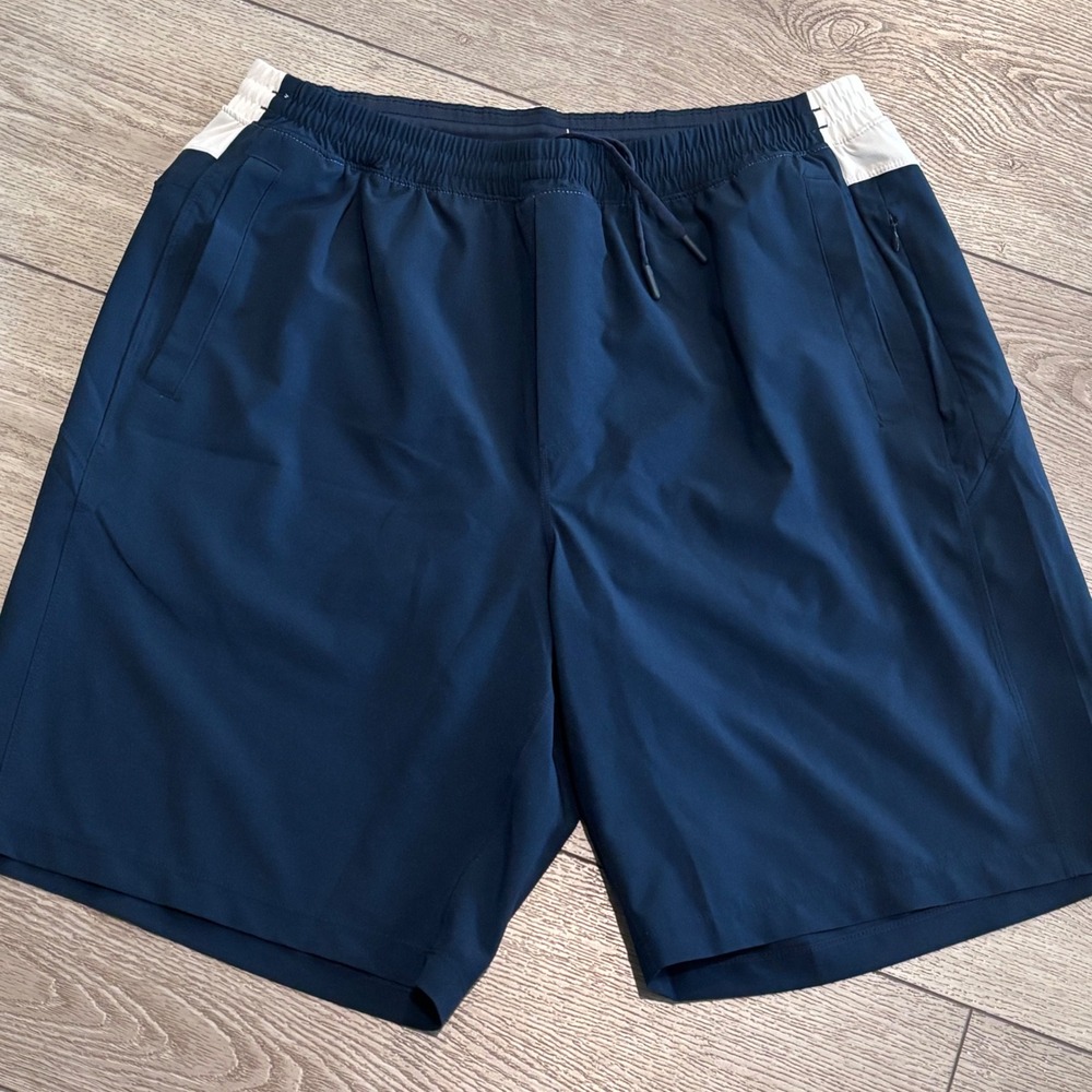 Birddogs Boom For Your Broomstick Lined Shorts‎ Mens XXL Blue Athletic Training